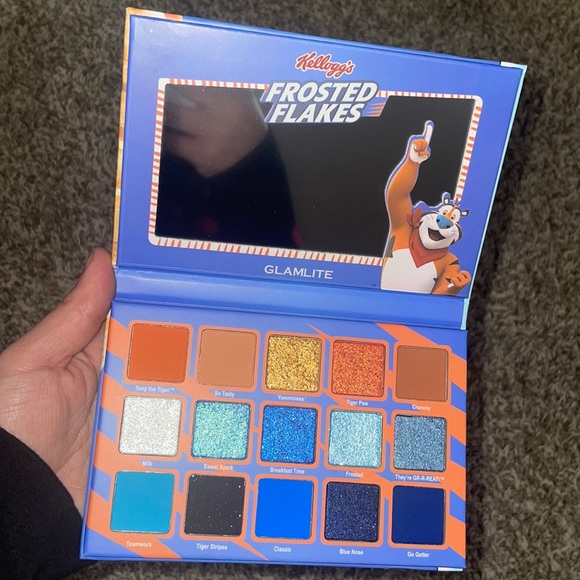 Makeup Glamlite X Kelloggs Frosted Flakes Eyeshadow Palette Poshmark
